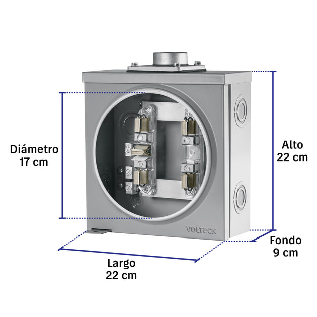 Base Volteck BASE-5, 600 V, 100-125 A