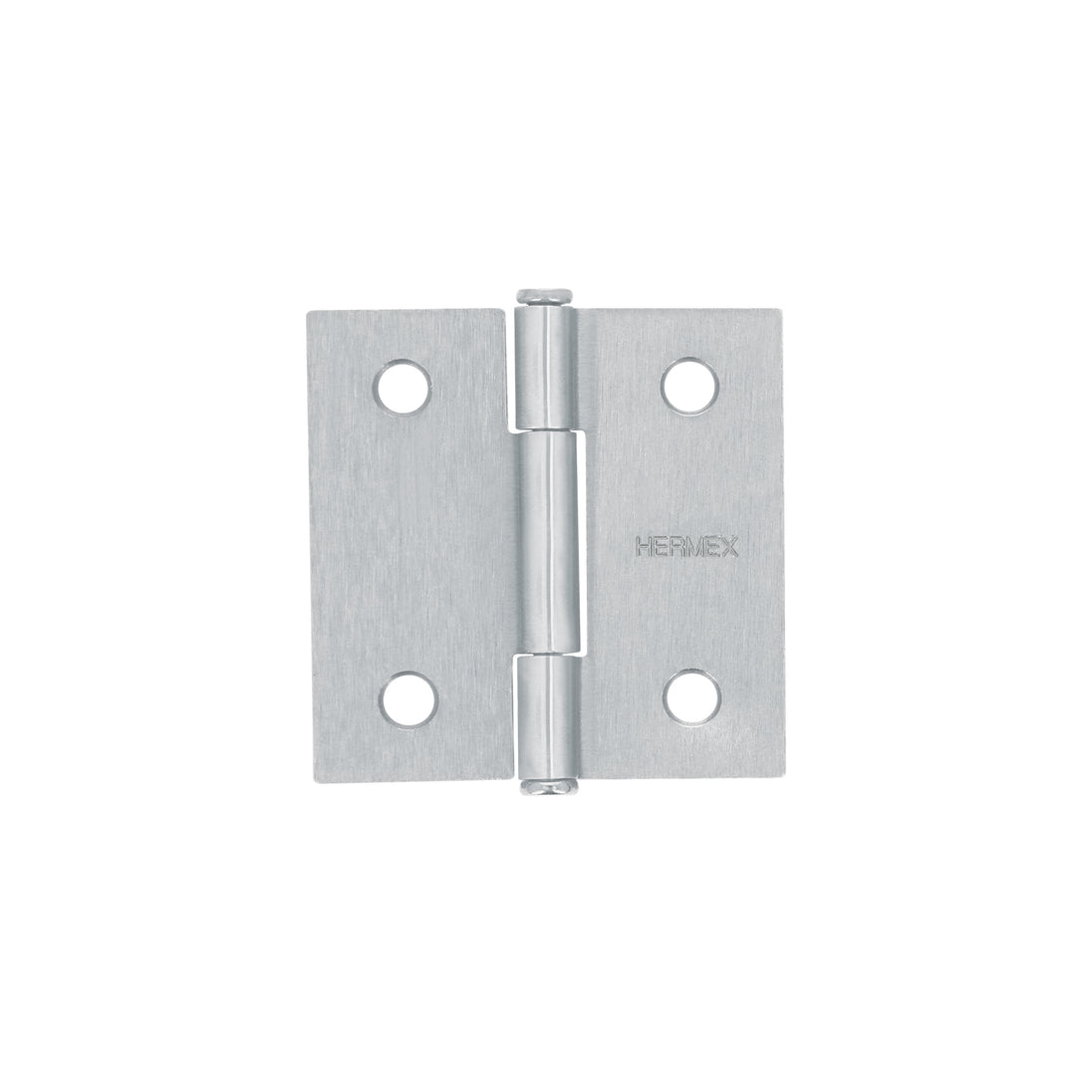 BC-203P Bisagra cuadrada 2", satinado, cabeza plana, HERMEX