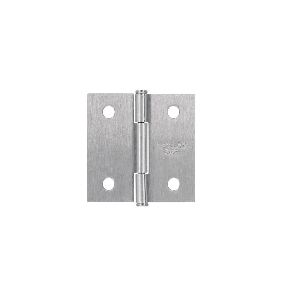 BC-203PP Bisagra cuadrada 2", satinado, cabeza plana, BASIC