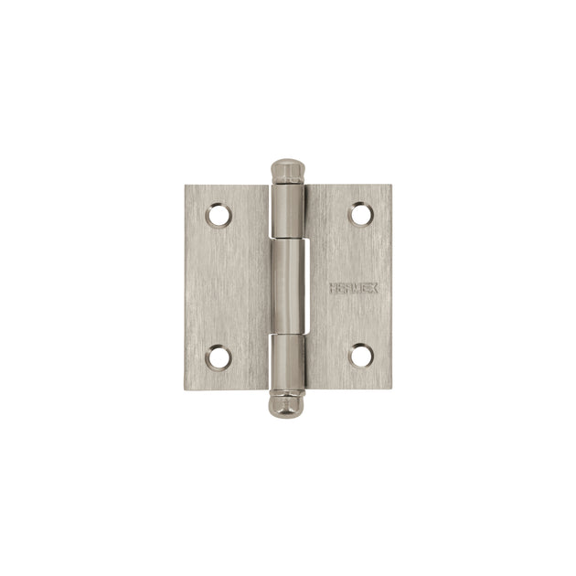 BC-204R Bisagra cuadrada 2" acero inox, cabeza redonda, HERMEX