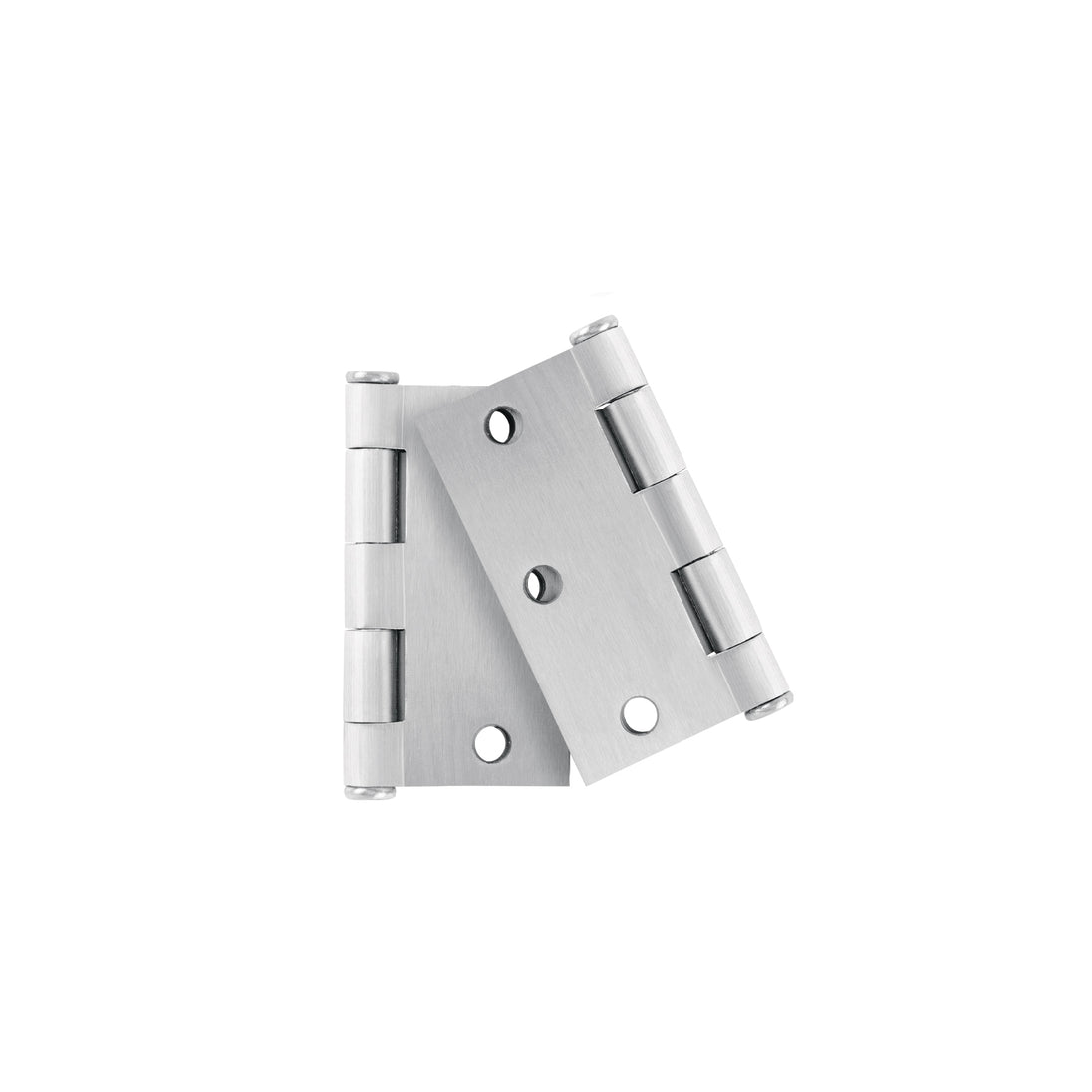 BC-303PB Bolsa c/2 bisagras cuadradas 3", plana, satinado, HERMEX
