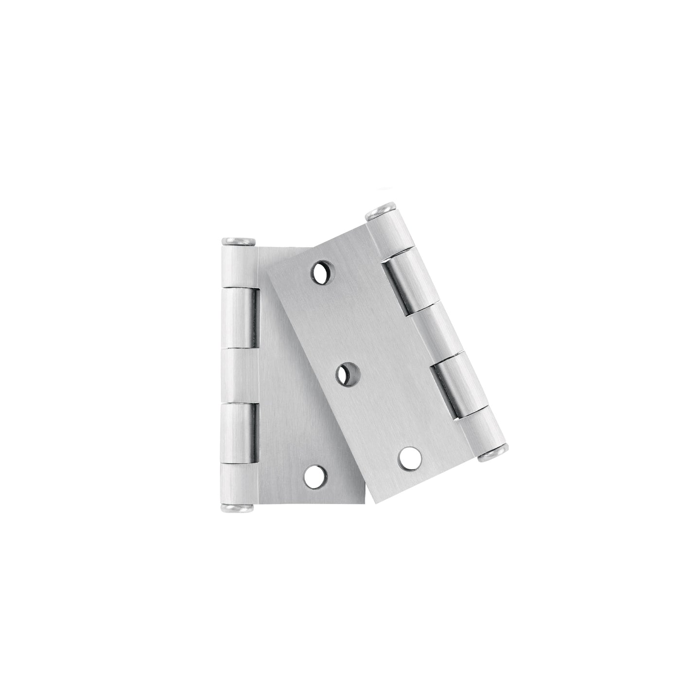BC-303PB Bolsa c/2 bisagras cuadradas 3", plana, satinado, HERMEX