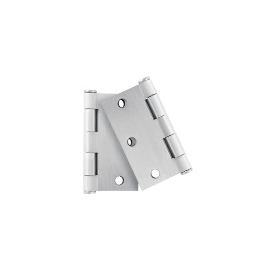 BC-303PB Bolsa c/2 bisagras cuadradas 3", plana, satinado, HERMEX
