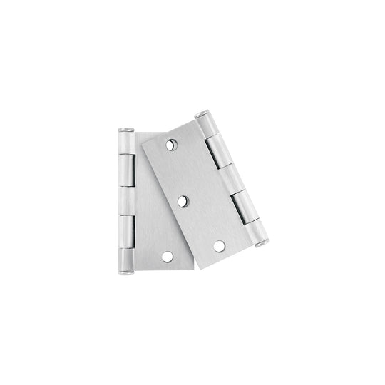 BC-353PB Bolsa 2 bisagras cuadradas 3-1/2" satinado, cabeza plana
