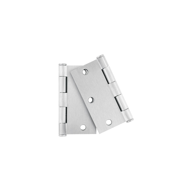 BC-353PB Bolsa 2 bisagras cuadradas 3-1/2" satinado, cabeza plana