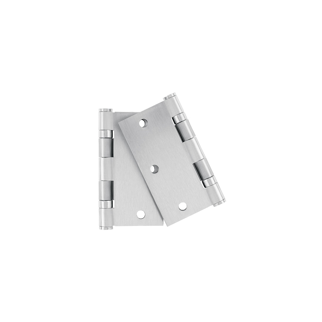 BC-354PB Bolsa 2 bisagras cuadradas 3-1/2" acero inox, cabeza plana