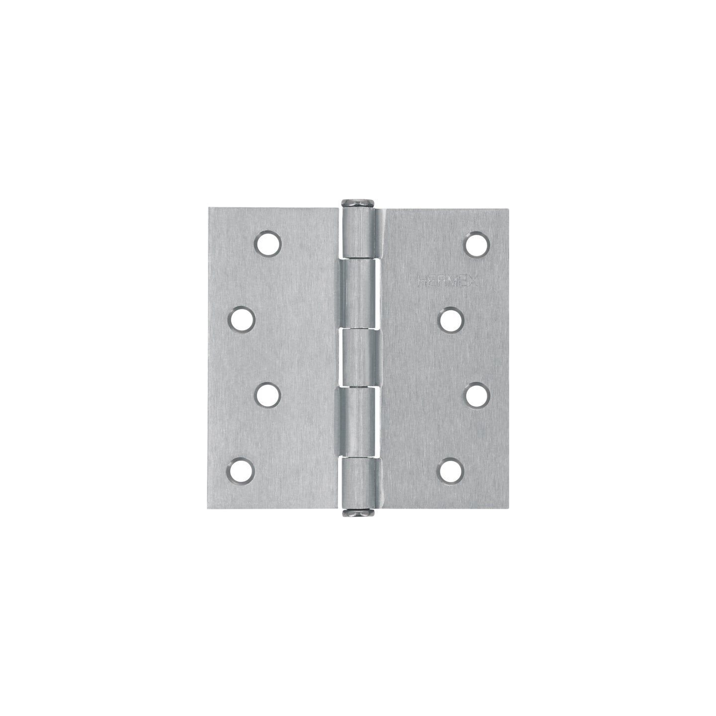 BC-403P Bisagra cuadrada 4", satinado, cabeza plana, HERMEX