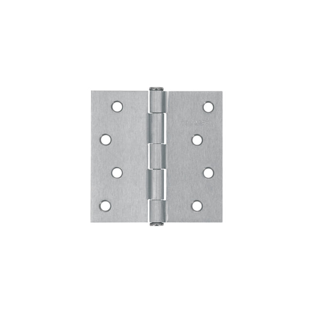 BC-403P Bisagra cuadrada 4", satinado, cabeza plana, HERMEX