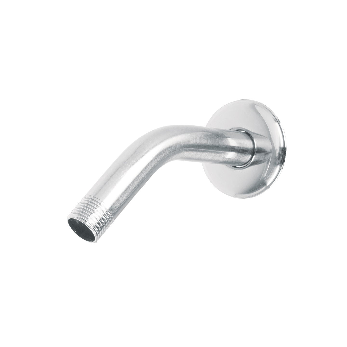BCH-500 Brazo de acero cromado y chapetón de acero inox p/regadera