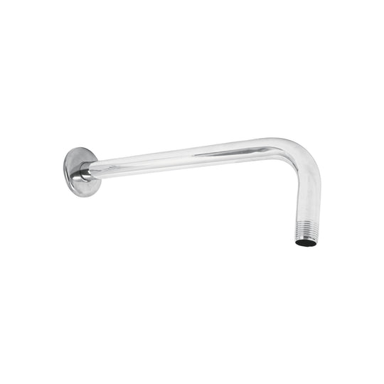 BCH-600 Brazo recto con chapetón para regadera, 30 cm, cromo, FOSET