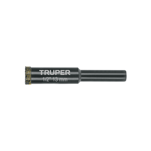 BD-12 Broca diamantada 1/2" (13 mm), TRUPER