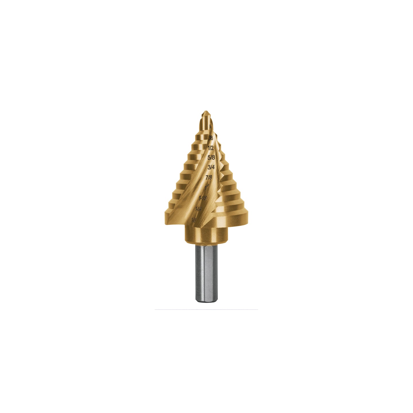 BES-10X Broca escalonada titanio 10 escalones 1/4" a 1-3/8", Expert