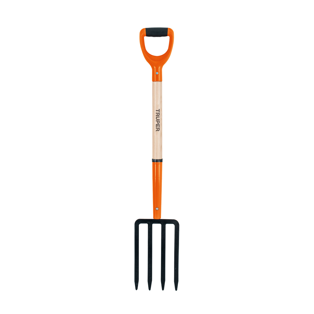 BJ-4P Bieldo para jardín, 4 dientes, mgo 29", puño "Y", Truper