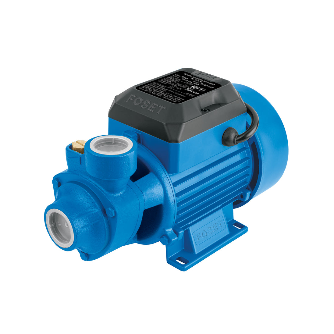 BOAP-1/2F2 Bomba periférica 1/2HP, altura máx 30m, uso agrícola, FOSET