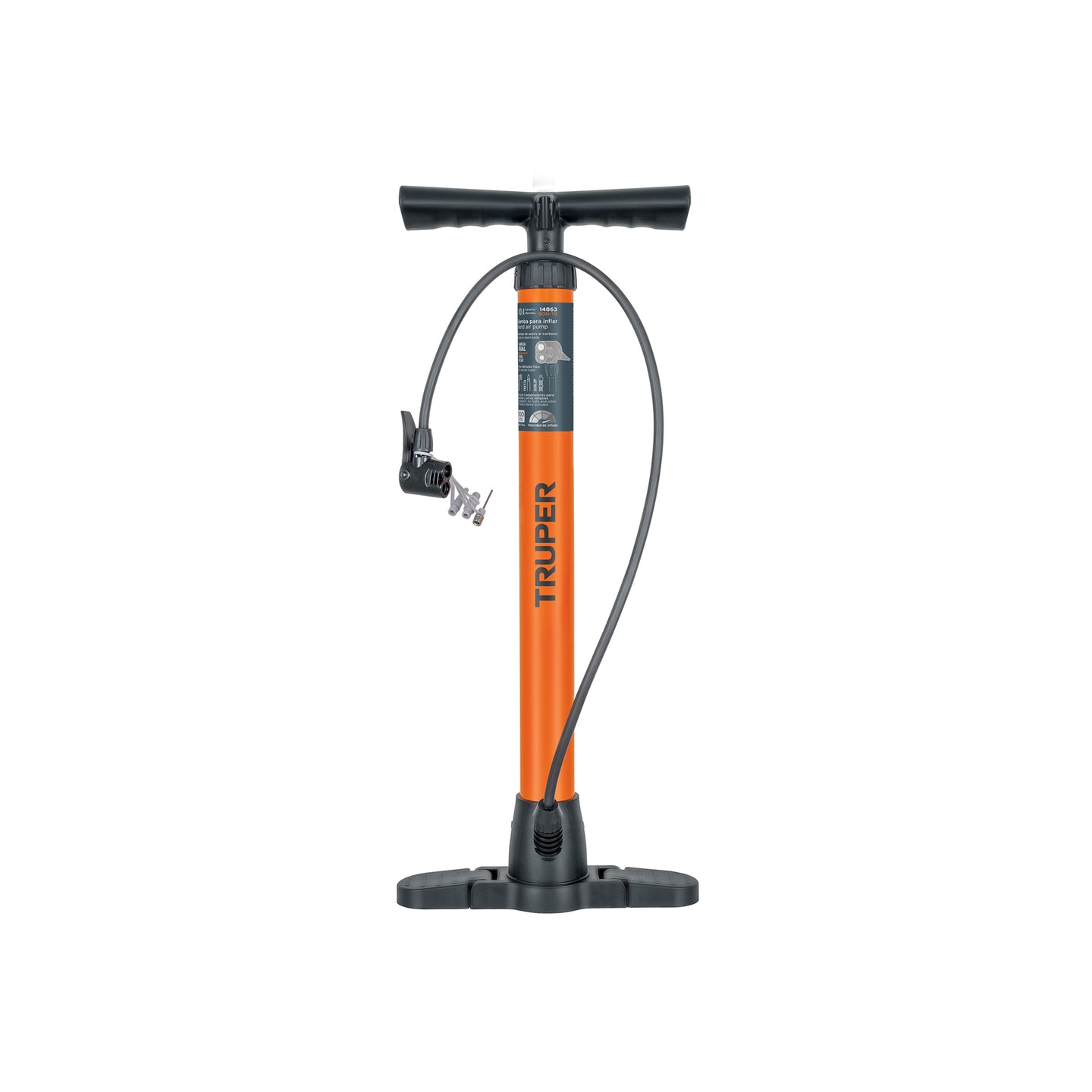 BOM-TR Bomba manual para inflar, 100 PSI, TRUPER