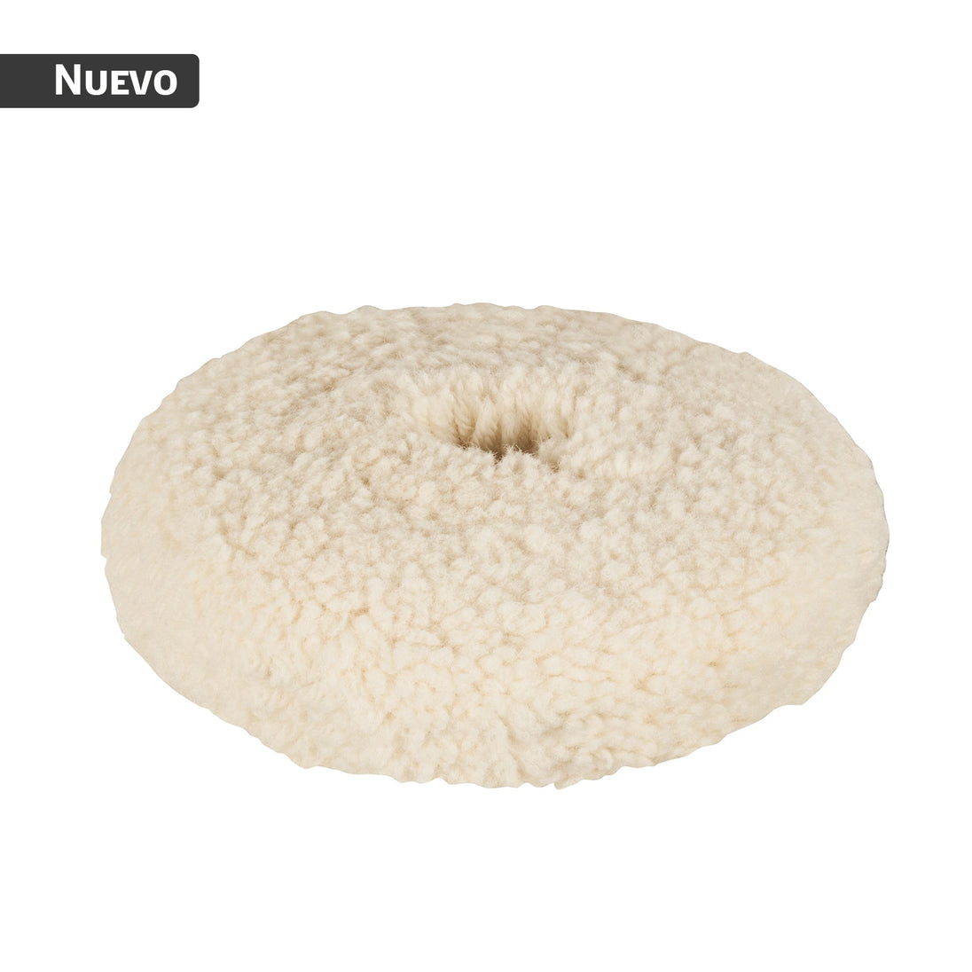 BOR-PULA-8D Borla para pulir de lana trenzada de 8" doble cara, TRUPER
