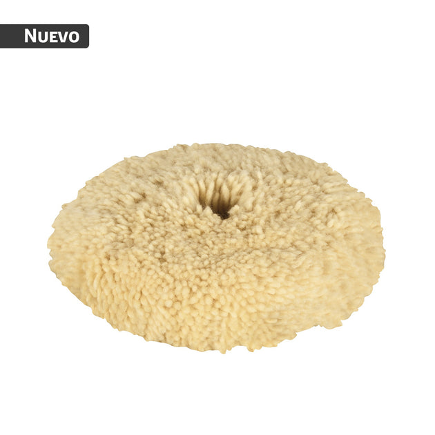 BOR-PULA-9PD Borla para pulir 50% lana/50% poliéster de 9" doble cara