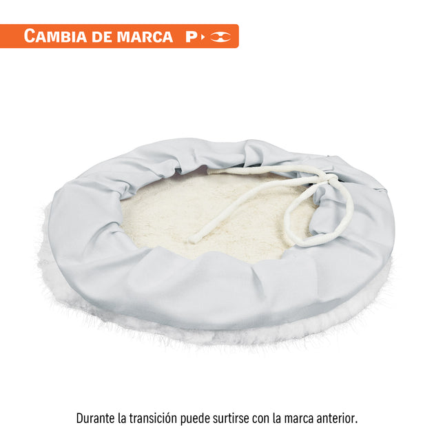 BOR-PULA-P Borla 100% lana de 10", fijación de jareta, TRUPER
