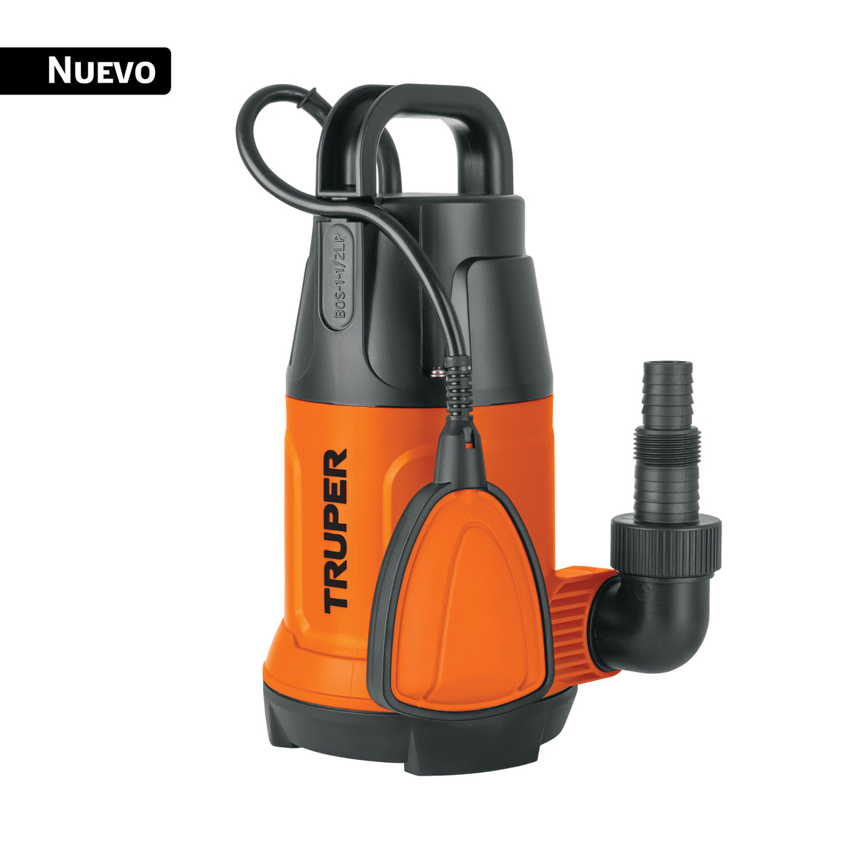 Bomba Sumergible Truper 1.5 HP Desagüe Inundaciones BOS-1-1/2LP