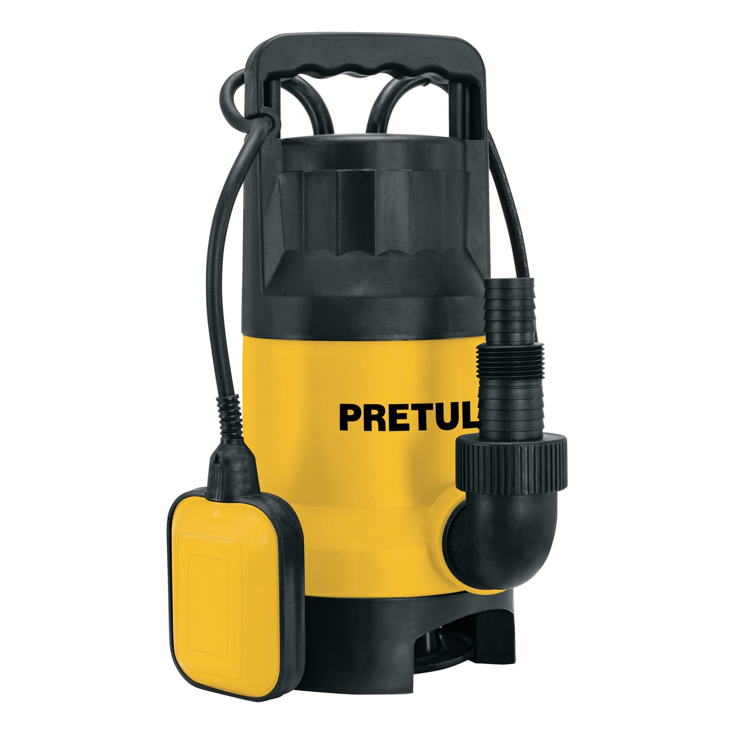 BOS-1-1/2SPP Bomba sumergible plástica, 1-1/2 HP para agua sucia, PRETUL