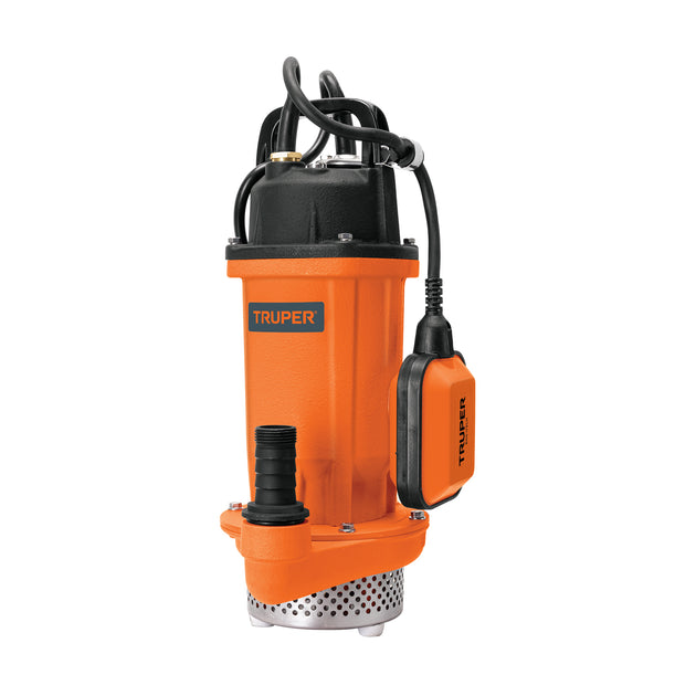 BOS-1/2LH Bomba sumergible hierro fundido, agua limpia, 1/2 HP, TRUPER