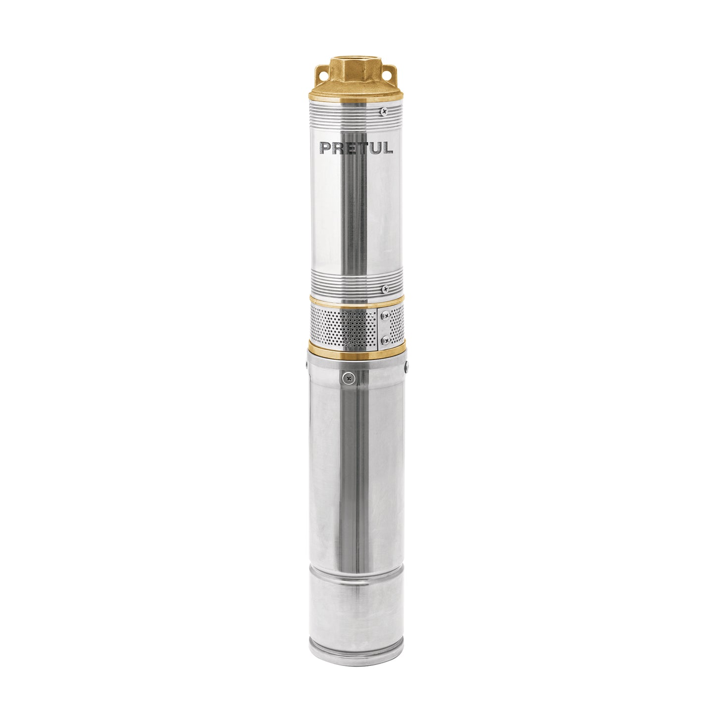 BOS-1/2LMP Bomba sumergible tipo bala, 1/2HP, uso agrícola, PRETUL