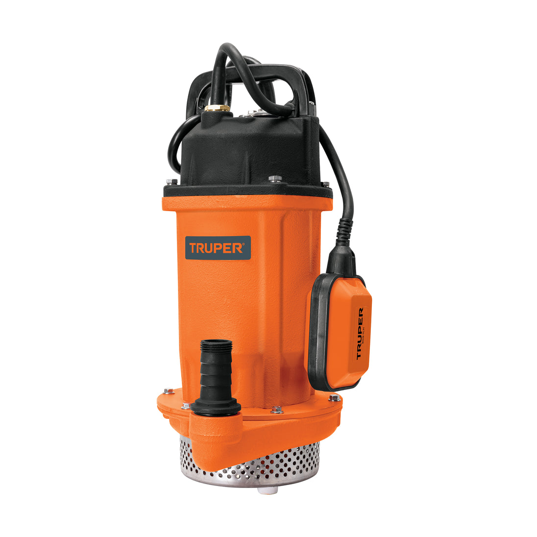 BOS-1LH Bomba sumergible hierro fundido, agua limpia, 1 HP, TRUPER