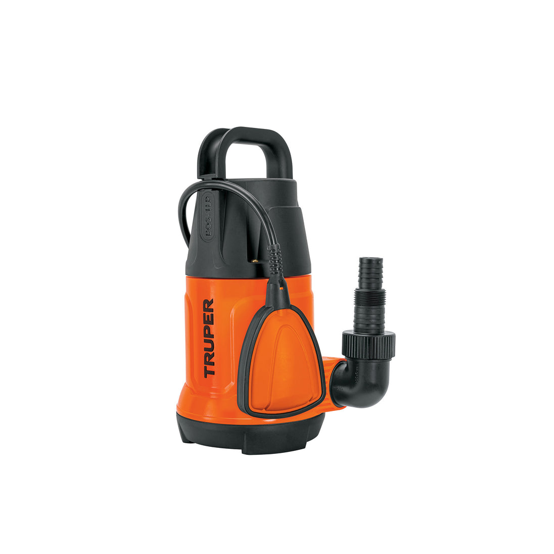 BOS-1LP Bomba sumergible plástica, 1 HP para agua limpia, TRUPER