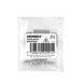 Kit Riel Puerta Corrediza Hermex BP-G Rodillos Polipropileno 32x16mm