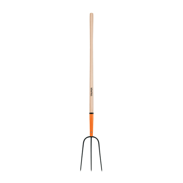 BPJ-3 Bieldo para paja, 3 dientes, mango largo 48", TRUPER
