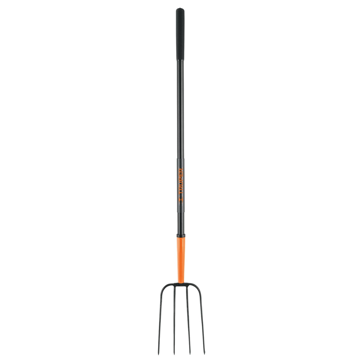 BPJ-4M Bieldo para paja, 4 dientes, mango largo de acero 48" TRUPER