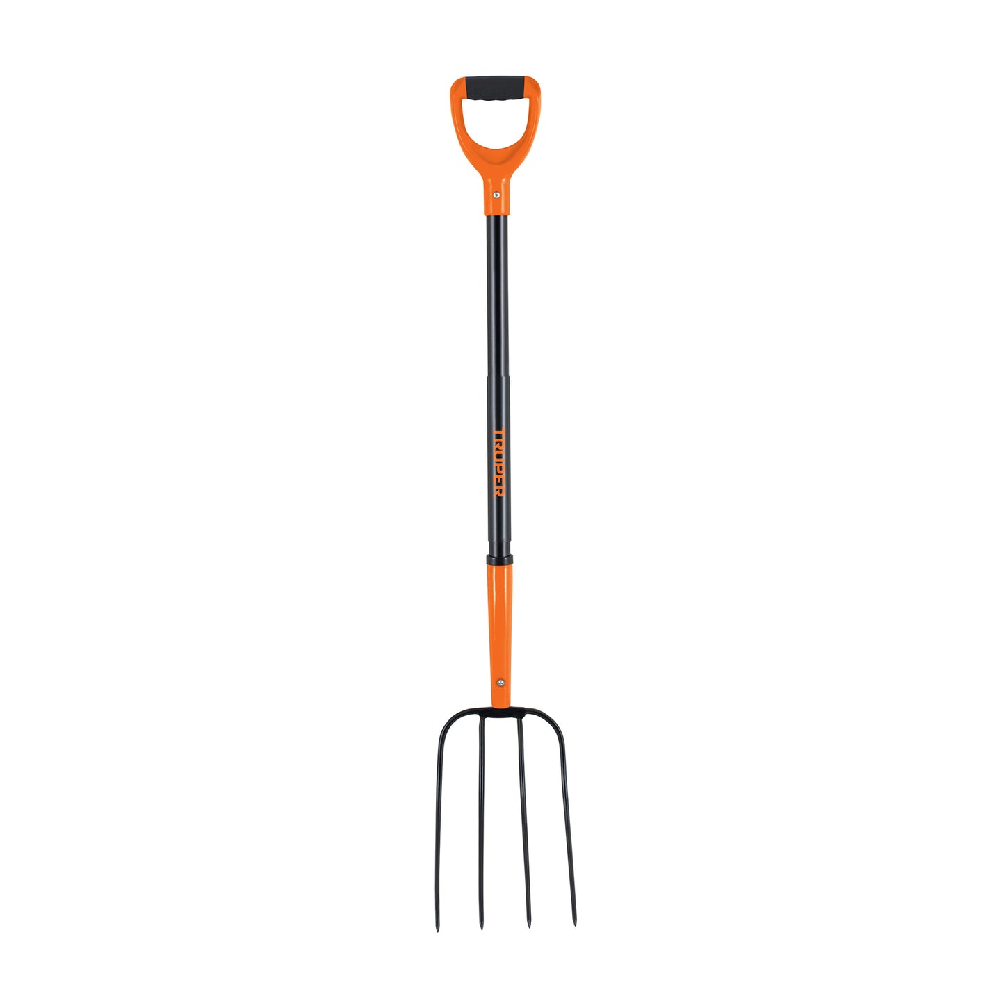 BPJ-4MC Bieldo para paja, 4 dientes, mgo de acero 37", puño "Y"