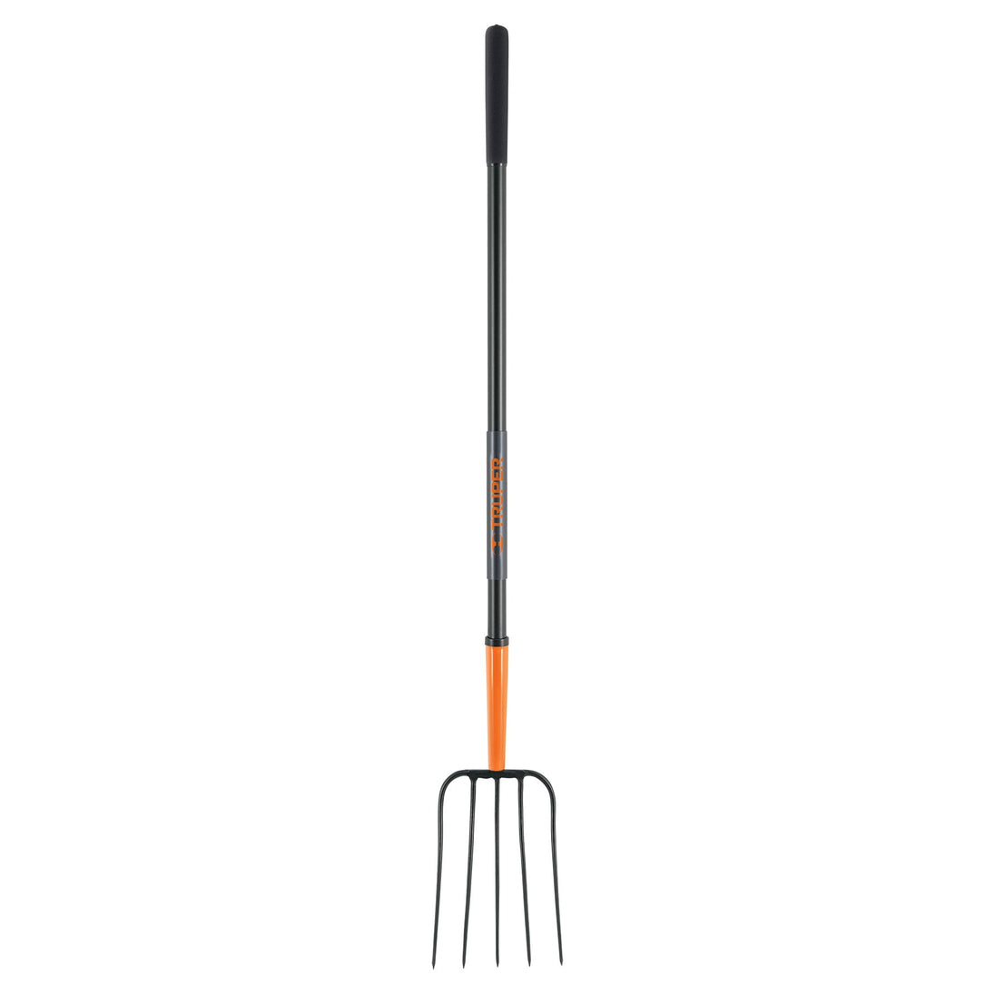 BPJ-5M Bieldo para paja, 5 dientes, mango largo de acero 48" TRUPER