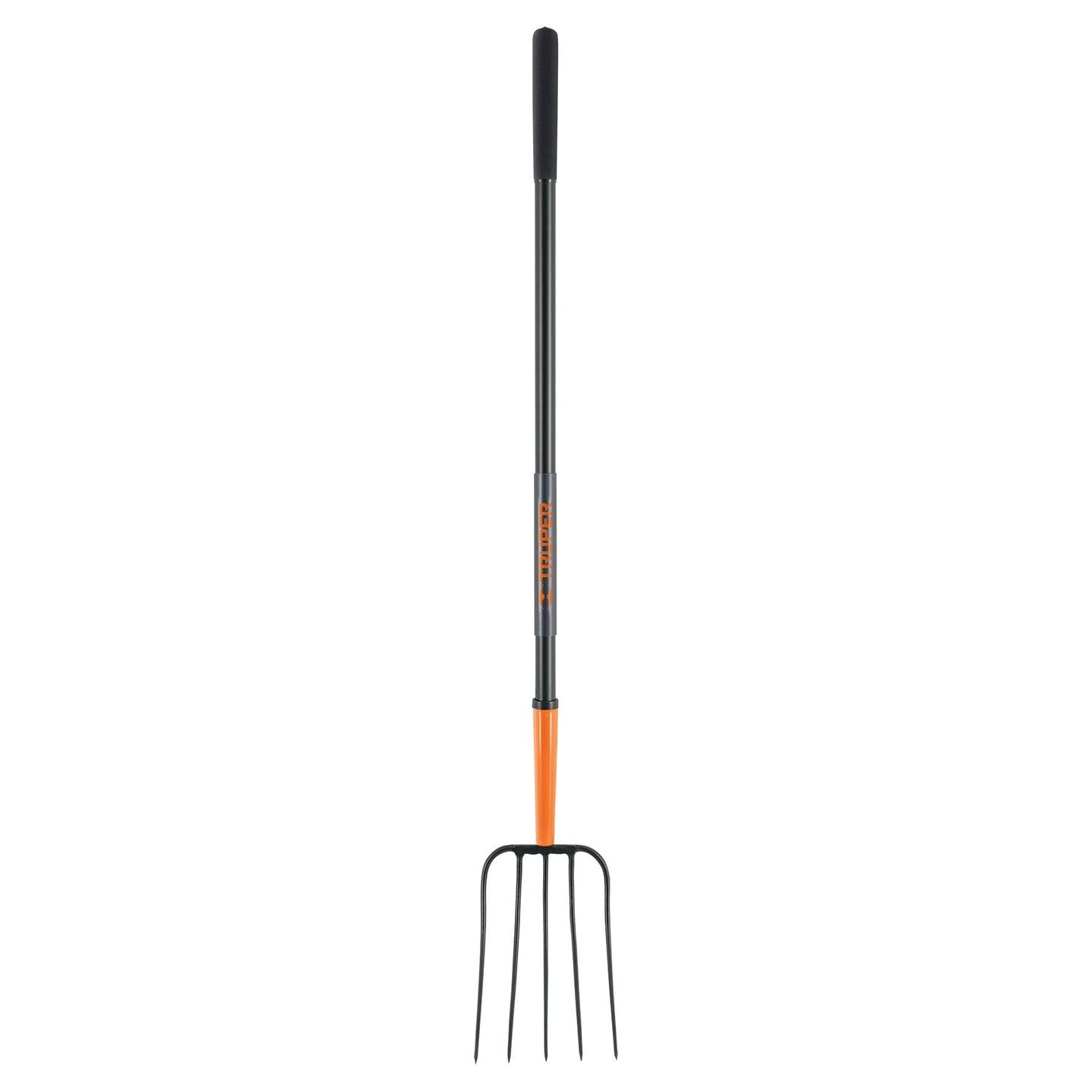 BPJ-5M Bieldo para paja, 5 dientes, mango largo de acero 48" TRUPER