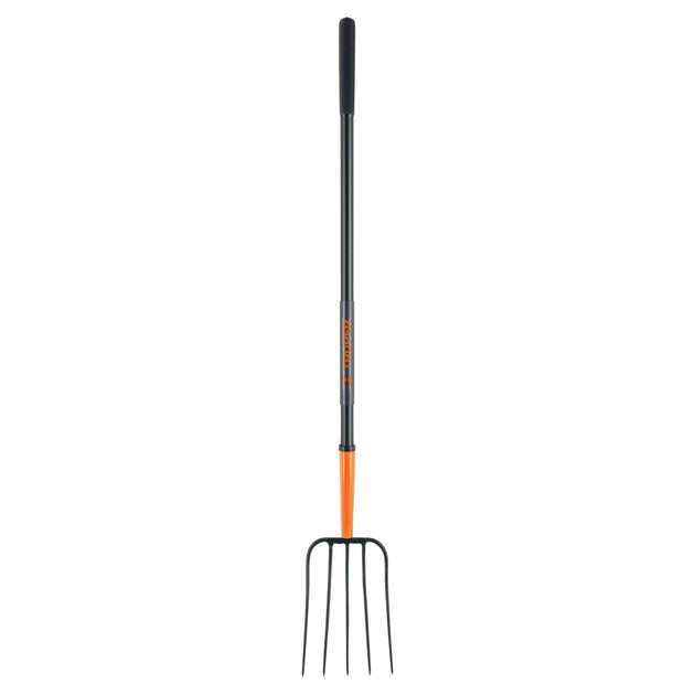 BPJ-5M Bieldo para paja, 5 dientes, mango largo de acero 48" TRUPER