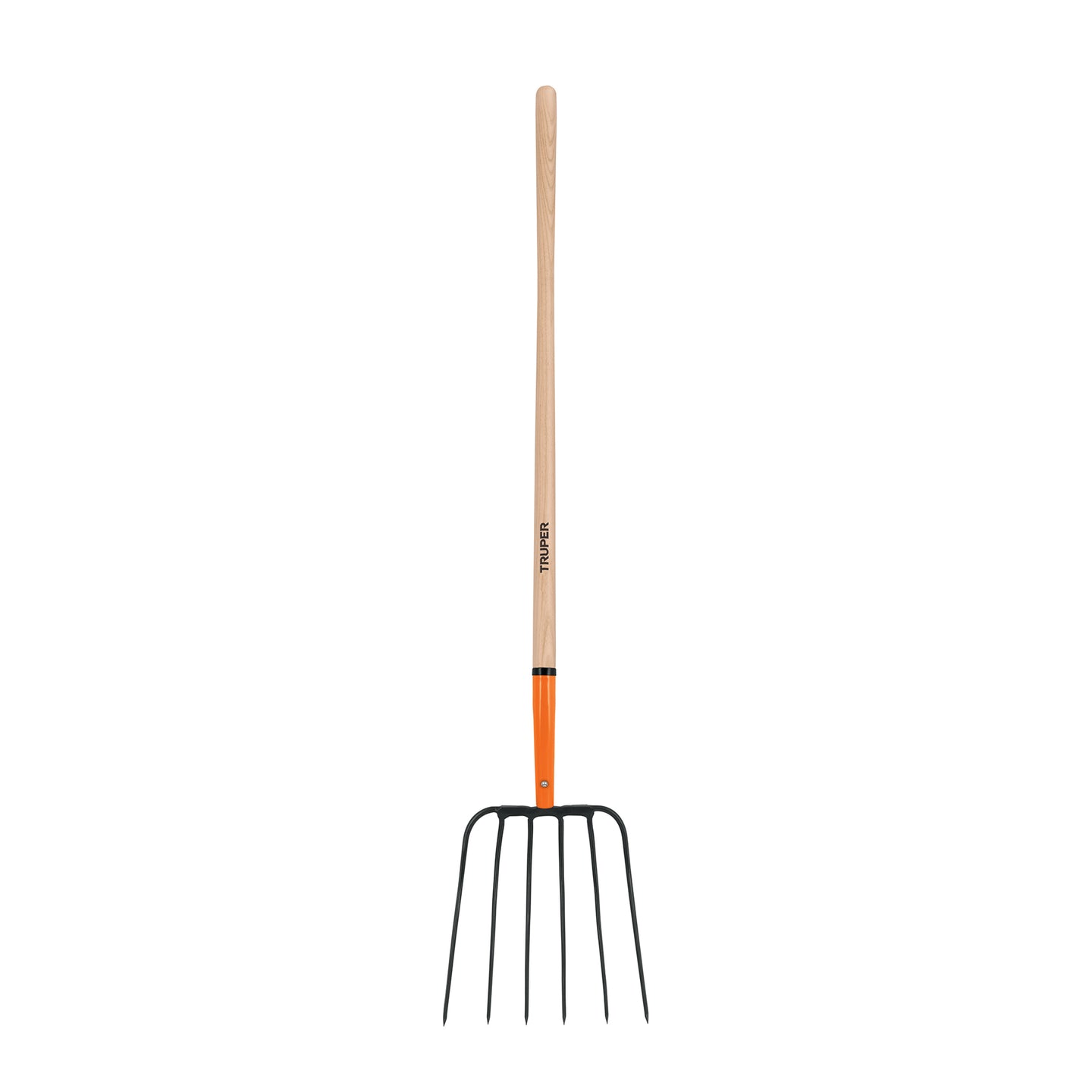BPJ-6 Bieldo para paja, 6 dientes, mango largo 48", TRUPER