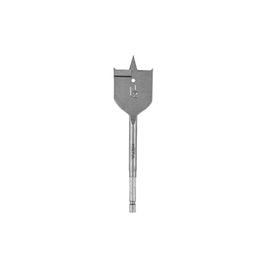 BPP-1-1/2 Broca plana de manita 1-1/2" para madera, PRETUL