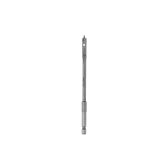 BPP-1/4 Broca plana de manita 1/4" para madera, PRETUL