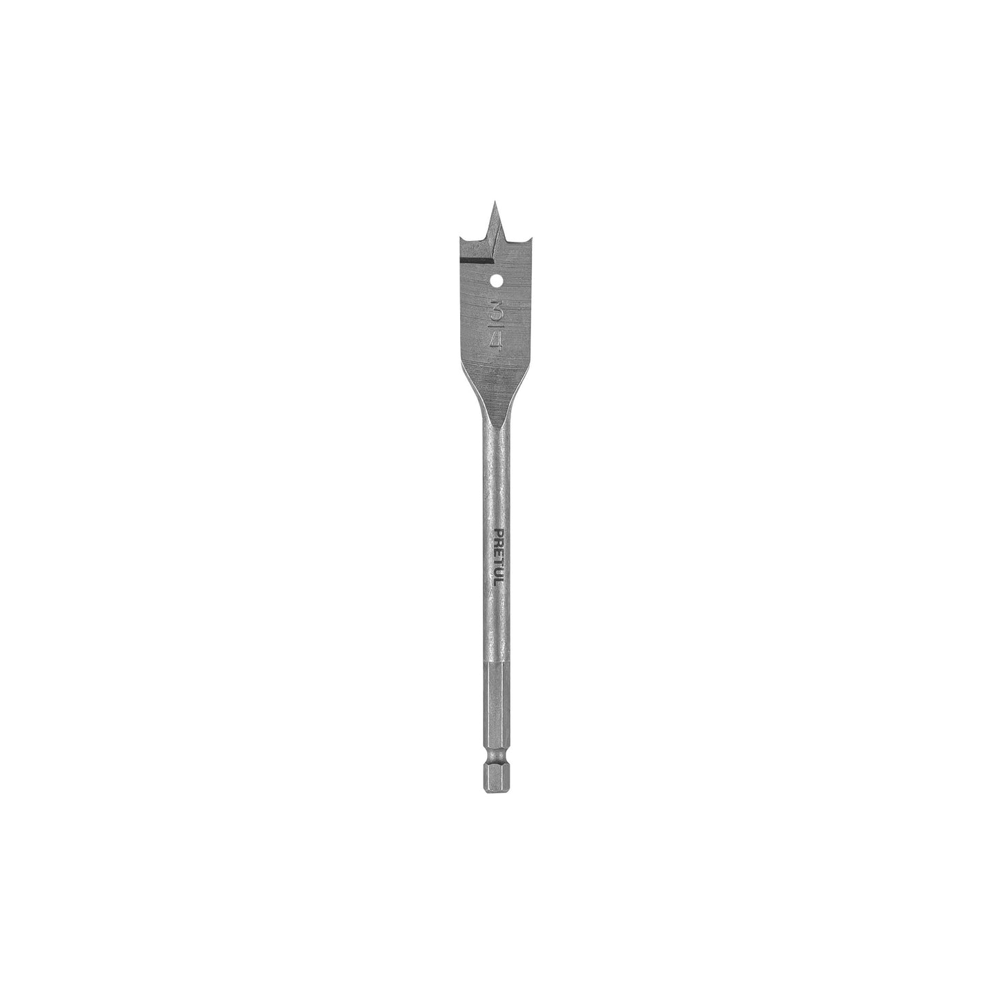 BPP-3/4 Broca plana de manita 3/4" para madera, PRETUL
