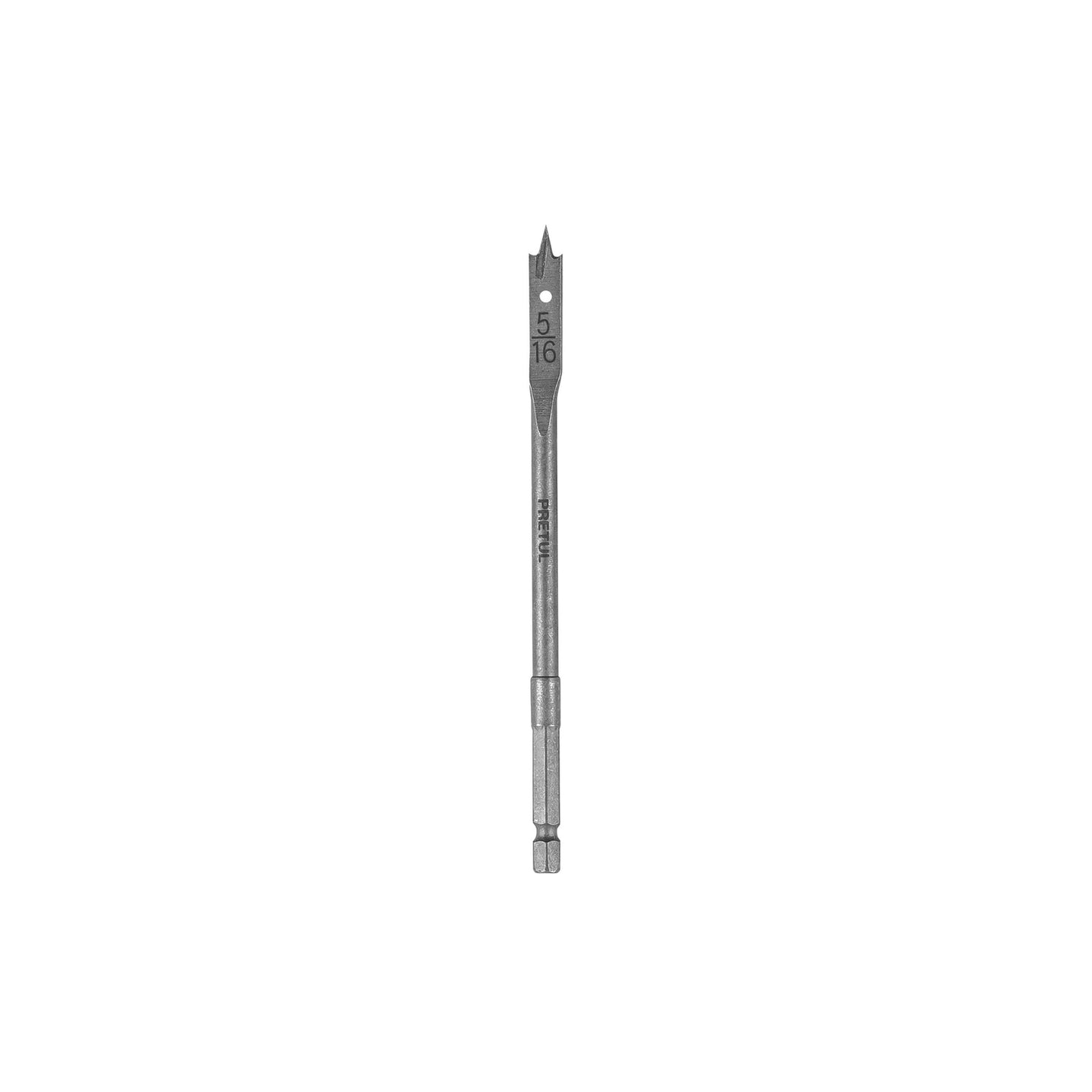 BPP-5/16 Broca plana de manita 5/16" para madera, PRETUL