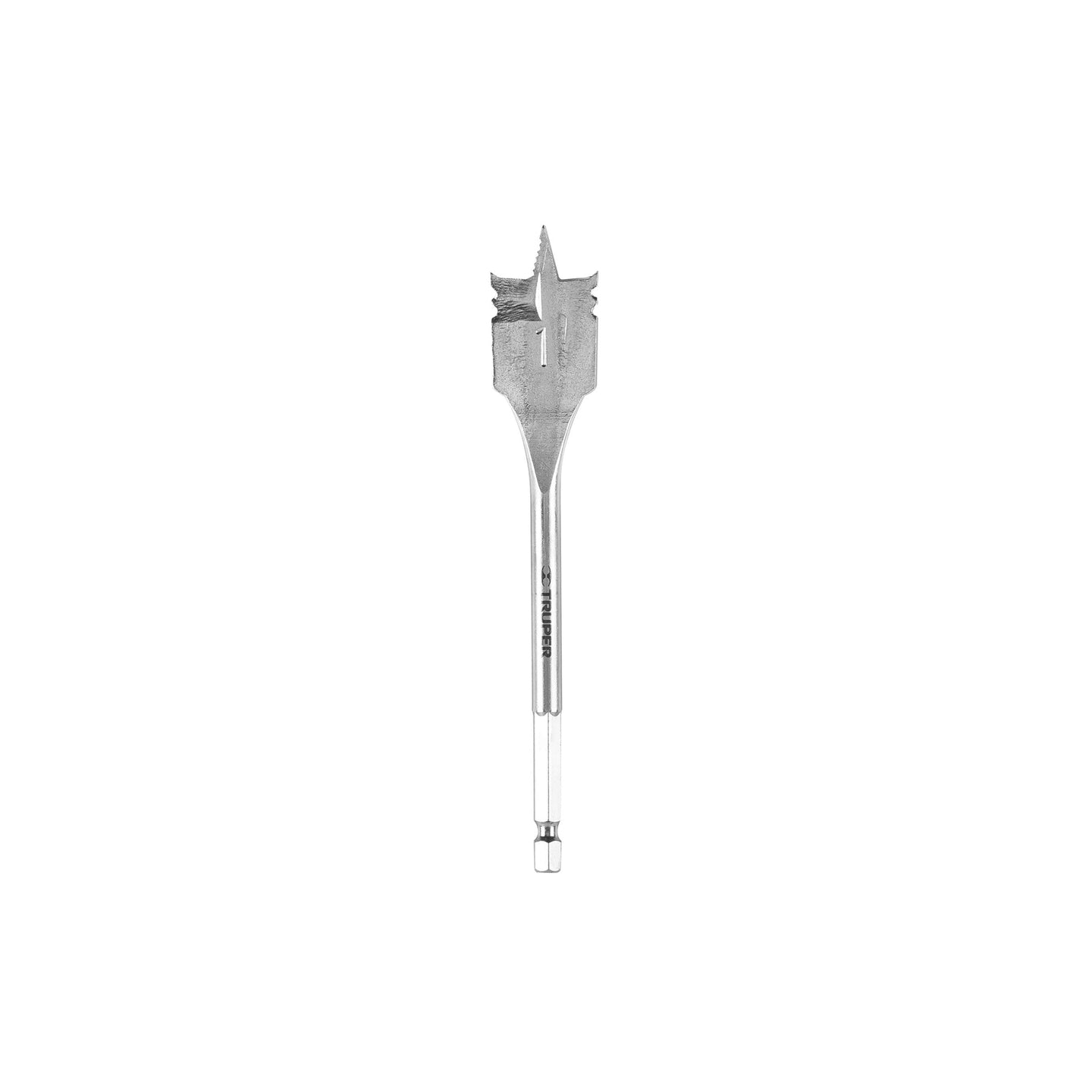 BPT-1 Broca plana de manita 1" para madera, Truper