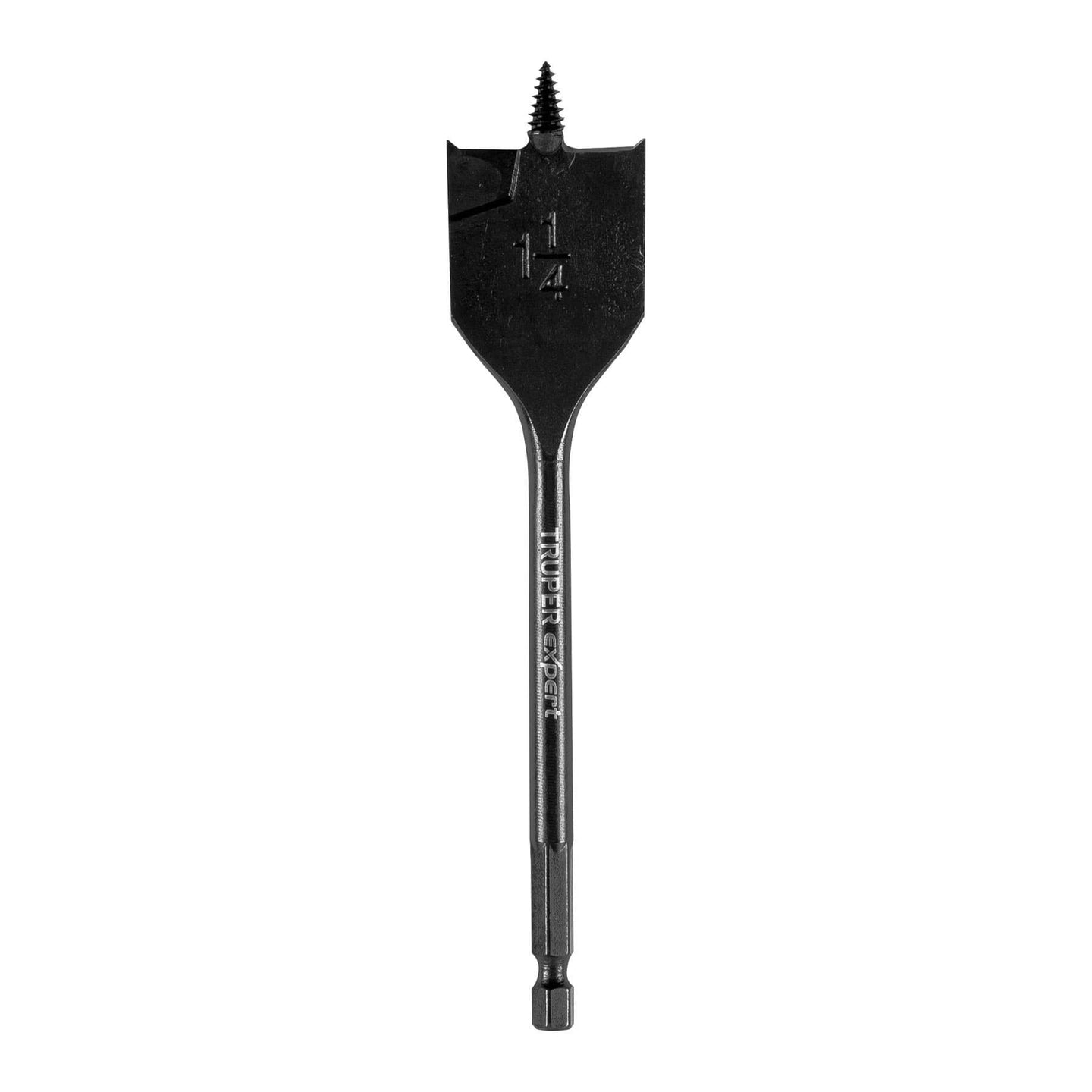 BPX-1-1/4 Broca plana de manita 1-1/4" para madera, Truper Expert