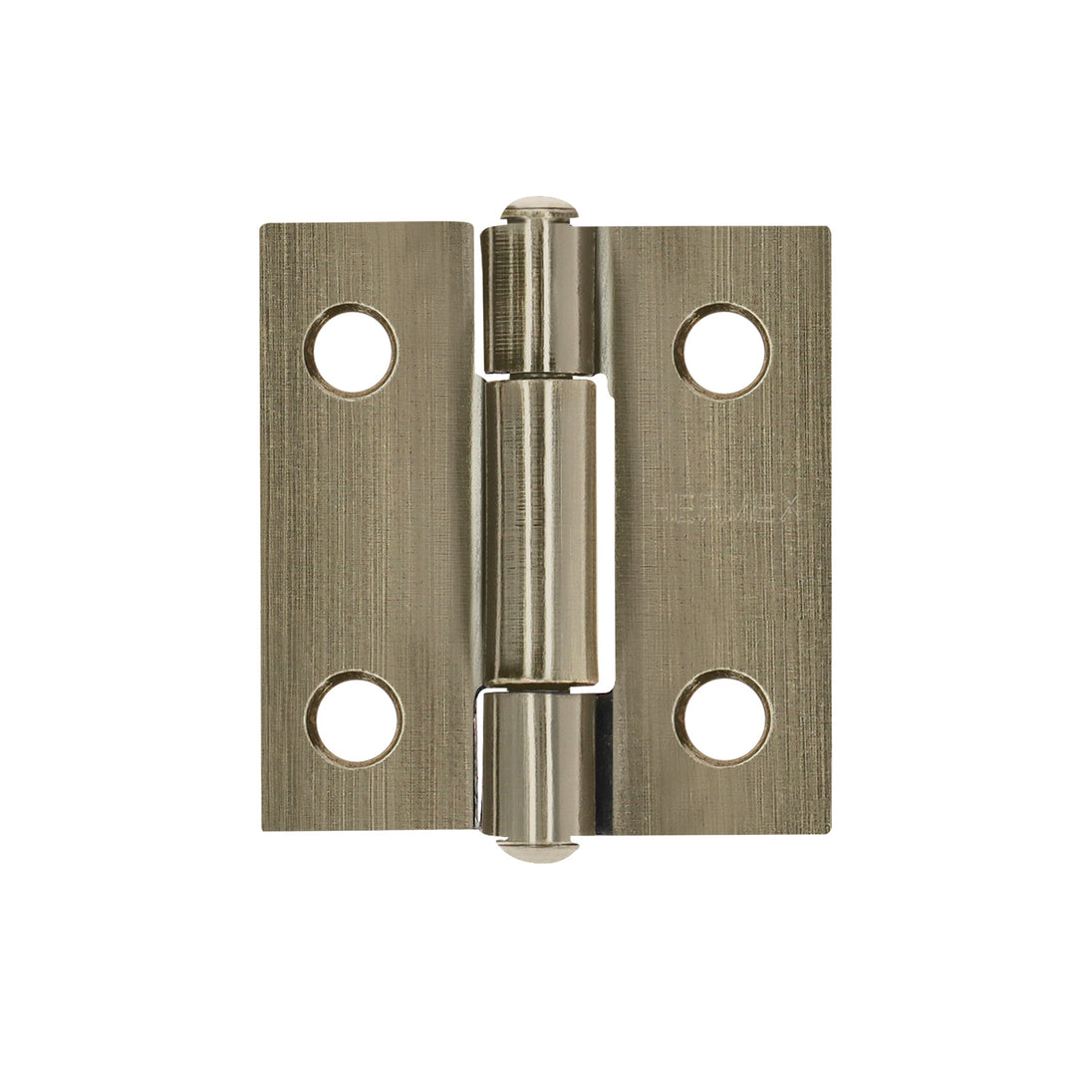 BR-102 Bisagra rectangular 1" latón antiguo, HERMEX