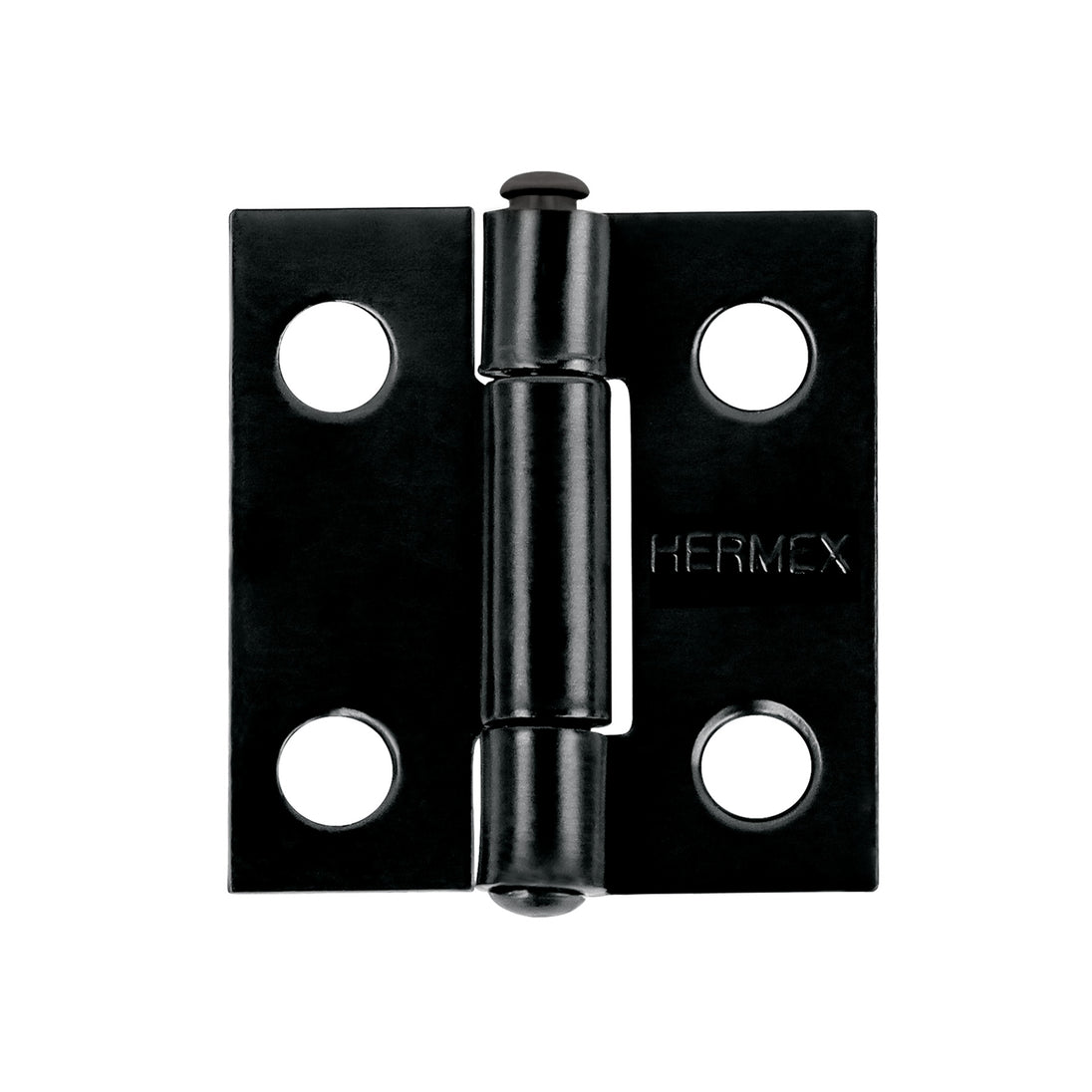 BR-106 Bisagra rectangular 1" negra, HERMEX
