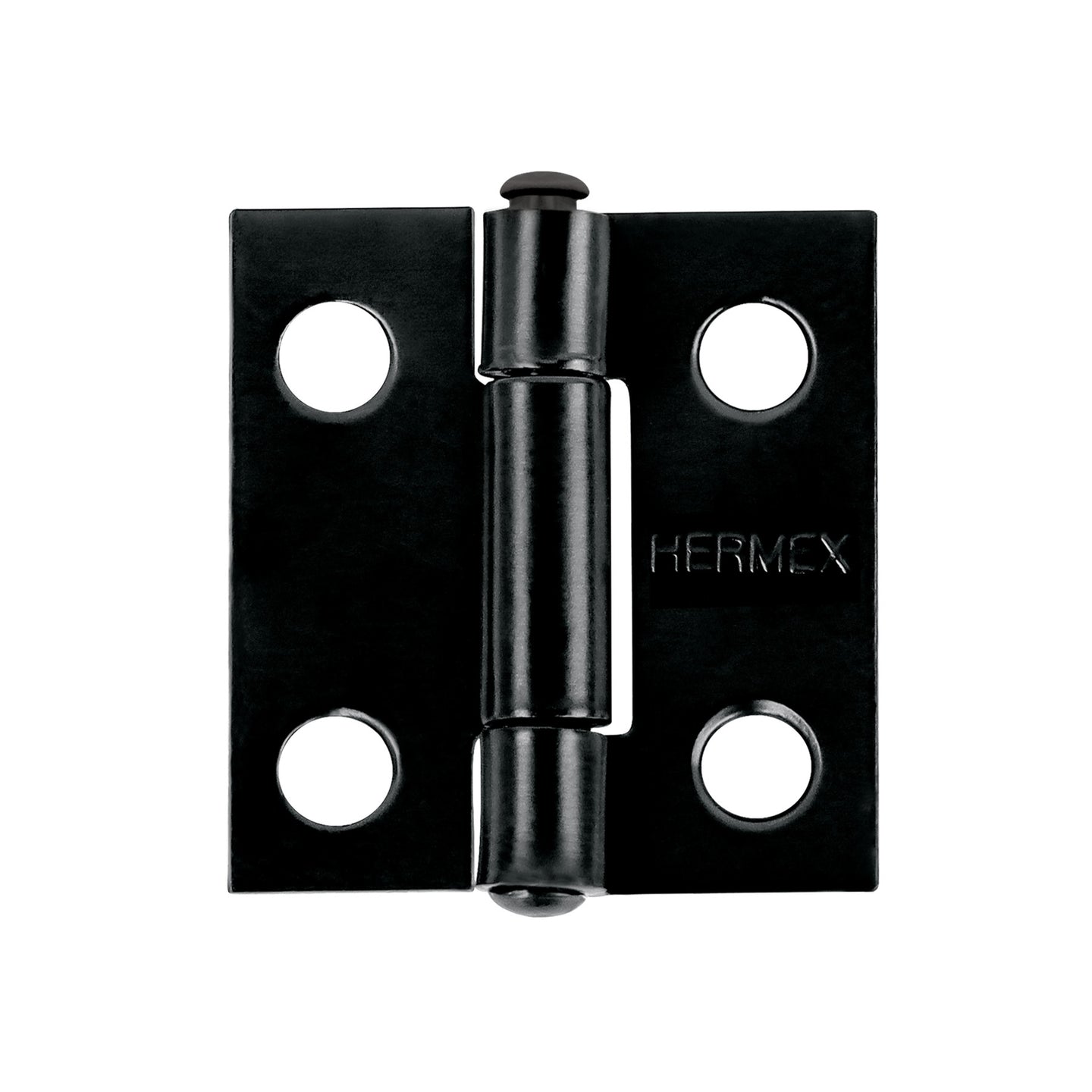 BR-106 Bisagra rectangular 1" negra, HERMEX