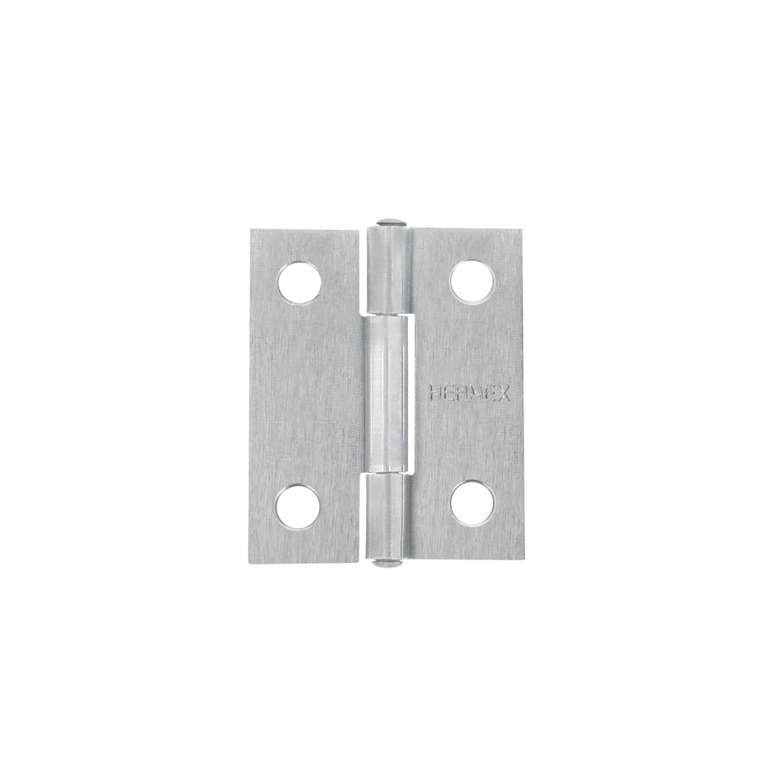 BR-150 Bisagra rectangular 1-1/2" acero pulido, HERMEX