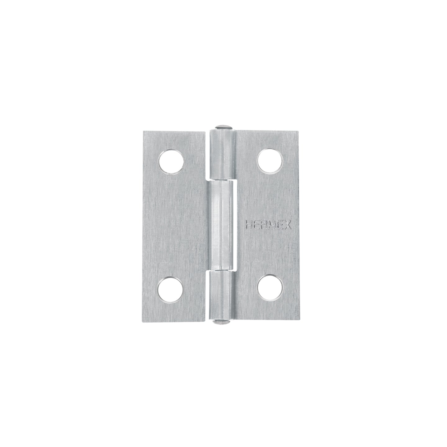 BR-150 Bisagra rectangular 1-1/2" acero pulido, HERMEX