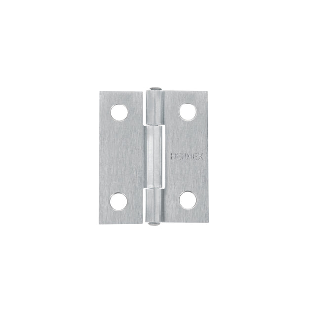 BR-150 Bisagra rectangular 1-1/2" acero pulido, HERMEX