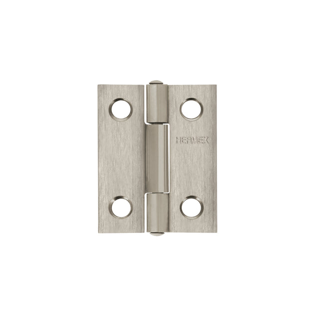 BR-154 Bisagra rectangular 1-1/2" acero inoxidable, HERMEX