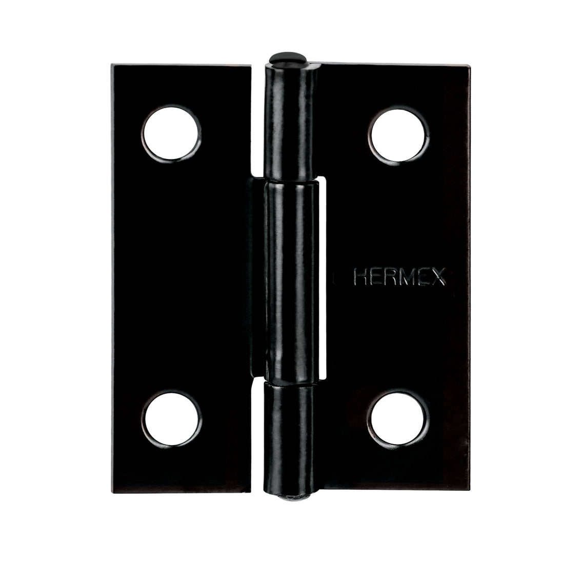 BR-156 Bisagra rectangular 1-1/2" negra, HERMEX